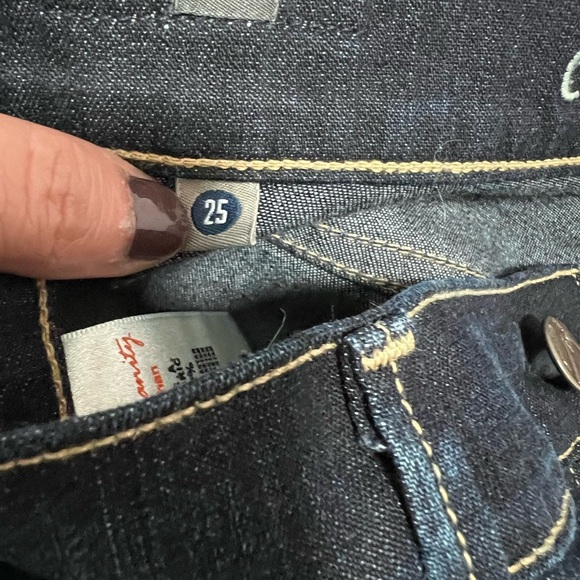 Citizens Of Humanity Ava low rise straight legs Blue Straight Leg Jeans 25 - Picture 7 of 8